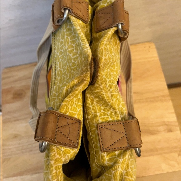 FOSSIL Key Per Coated
Canvas Leather Trim Multi
Pattern Hobo 
Purse - Picture 10 of 16